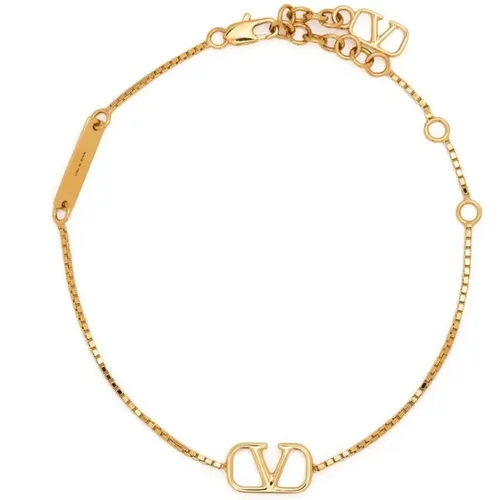Goldenes Bijoux Armband , Herren, Größe: ONE Size - Valentino Garavani - Modalova