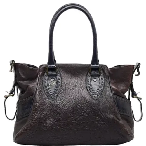 Etniko Leather Bag , female, Sizes: ONE SIZE - Fendi Vintage - Modalova