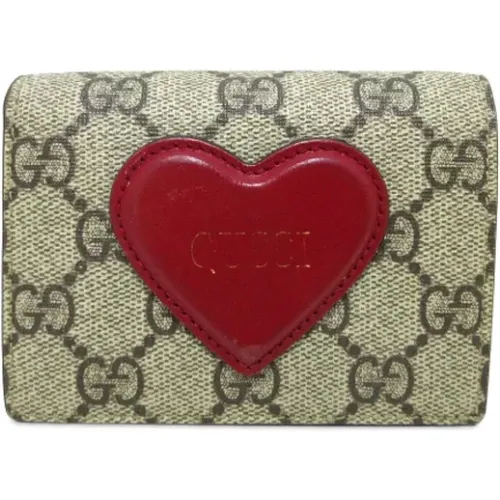 Pre-owned Canvas wallets , male, Sizes: ONE SIZE - Gucci Vintage - Modalova