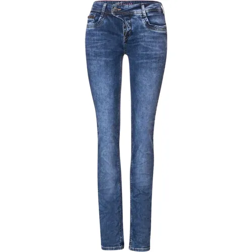 Casual Fit Jeans , Damen, Größe: W27 L32 - Street One - Modalova