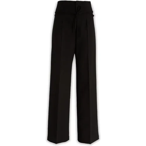 Wide Trousers , female, Sizes: XS - Erika Cavallini - Modalova