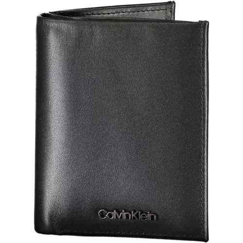 Leather Wallet , male, Sizes: ONE SIZE - Calvin Klein - Modalova