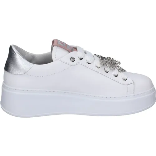 Leder Damen Sneakers , Damen, Größe: 40 EU - Gio+ - Modalova