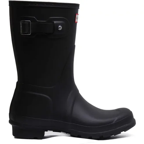 Short Rain Boot Matt Finish , female, Sizes: 9 UK, 7 UK, 4 UK, 5 UK, 6 UK - Hunter - Modalova