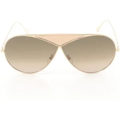 Pre-owned Metal sunglasses , female, Sizes: ONE SIZE - Loewe Pre-owned - Modalova