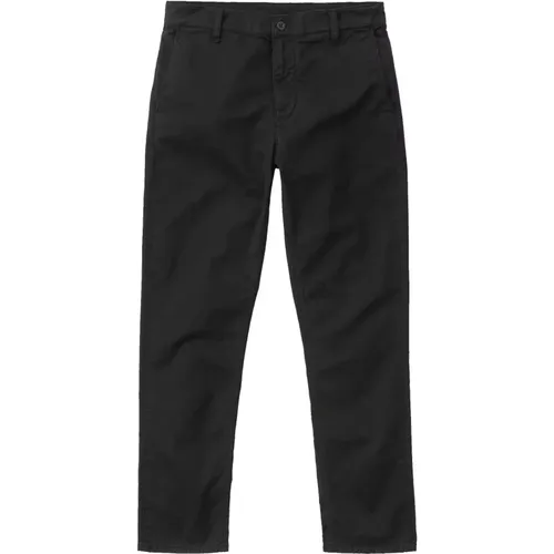 Slim-Fit Baumwoll-Chinos , Herren, Größe: W29 L32 - Nudie Jeans - Modalova