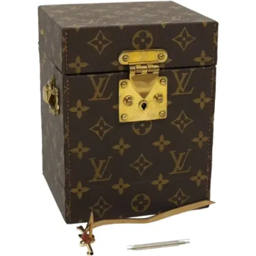 Pre-owned Canvas home-office , female, Sizes: ONE SIZE - Louis Vuitton Vintage - Modalova