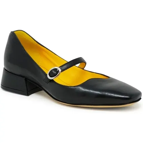 Leather Pump Shoes Ss24 , female, Sizes: 4 UK, 6 UK, 3 1/2 UK - Mara Bini - Modalova