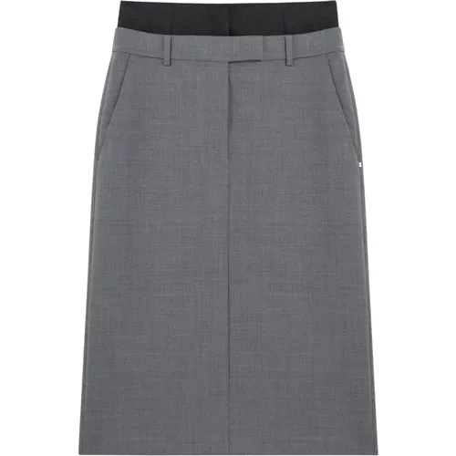 Flared Skirt , Damen, Größe: S - SPORTMAX - Modalova