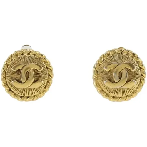 Pre-owned Metal chanel-jewelry , female, Sizes: ONE SIZE - Chanel Vintage - Modalova