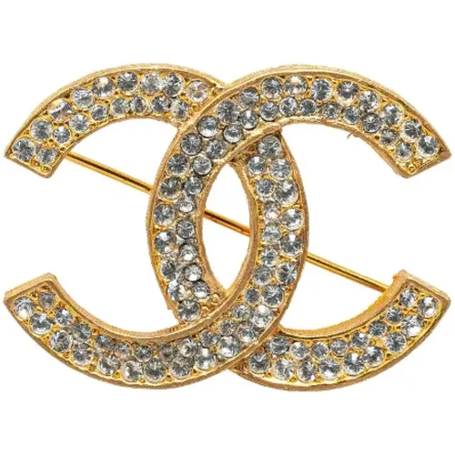 Pre-owned Metal brooches , female, Sizes: ONE SIZE - Chanel Vintage - Modalova