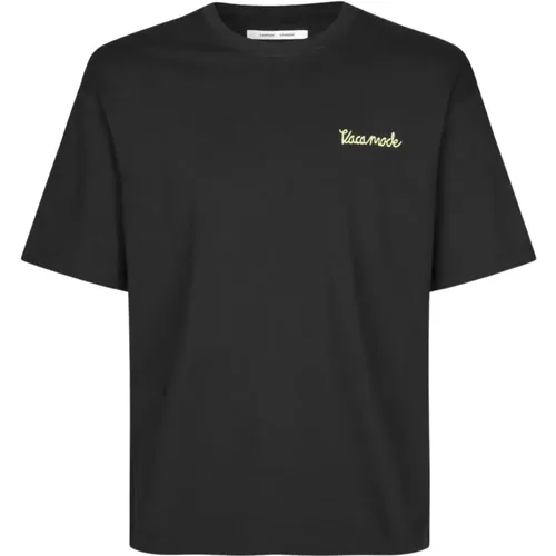 Skandinavisches Stil T-Shirt , Herren, Größe: XL - Samsøe Samsøe - Modalova