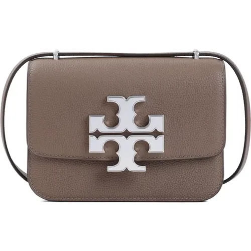 Wild Mushroom Pebbled Small Bag , female, Sizes: ONE SIZE - TORY BURCH - Modalova