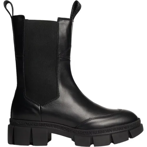 Stilvolle Lange Gore Stiefel , Damen, Größe: 38 EU - Karl Lagerfeld - Modalova