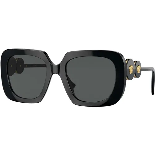 Stylish Sunglasses in Gb Color , female, Sizes: 54 MM - Versace - Modalova