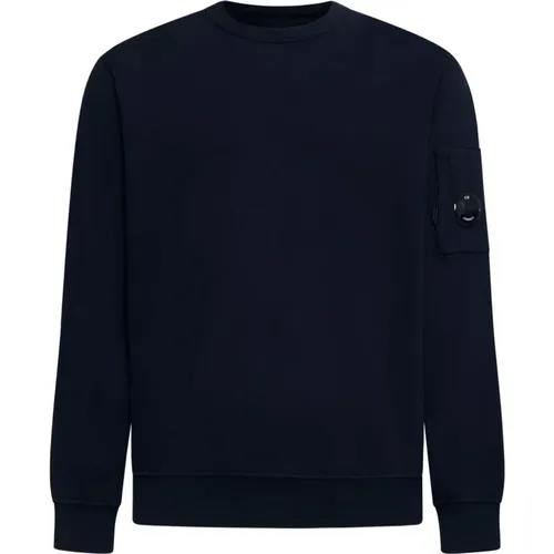 Midnight Fleece Cotton Sweatshirt , male, Sizes: 2XL - C.P. Company - Modalova