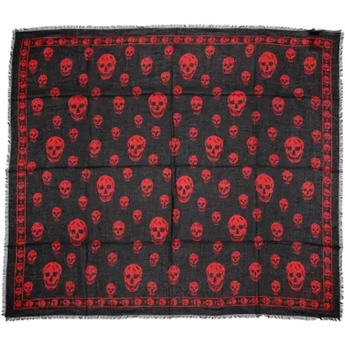 Silk scarves , female, Sizes: ONE SIZE - alexander mcqueen - Modalova