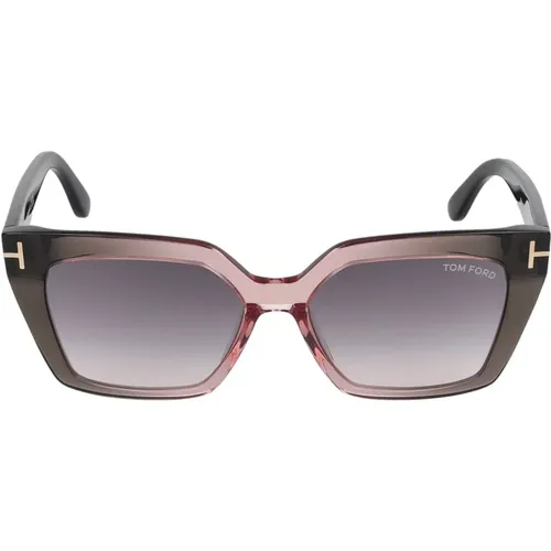 Stylische Sonnenbrille Ft1030 , unisex, Größe: 53 MM - Tom Ford - Modalova