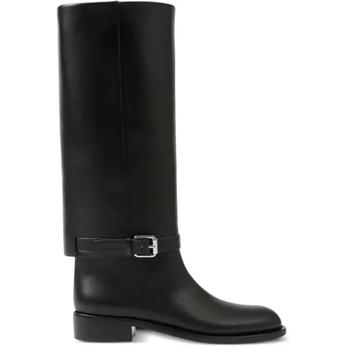 High Boots , female, Sizes: 4 UK, 5 1/2 UK - Burberry - Modalova