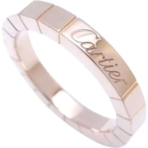 Pre-owned Rose Gold rings , female, Sizes: ONE SIZE - Cartier Vintage - Modalova