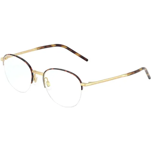 Fashionable Eyewear Frames in Havana Color , female, Sizes: 51 MM - Dolce & Gabbana - Modalova