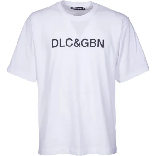 T-shirts and Polos , male, Sizes: S, L, M, XL - Dolce & Gabbana - Modalova