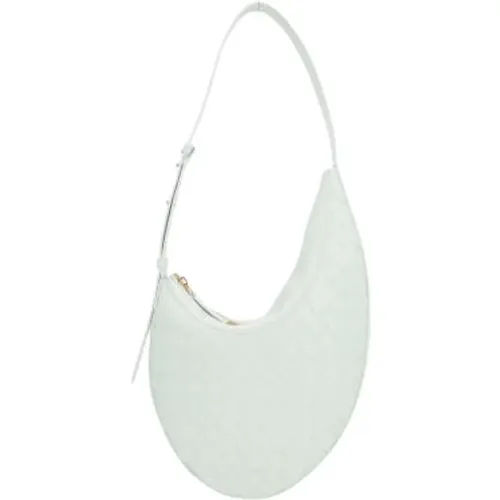 Hobo Bag in Ice-Color Intrecciato Motif , female, Sizes: ONE SIZE - Bottega Veneta - Modalova