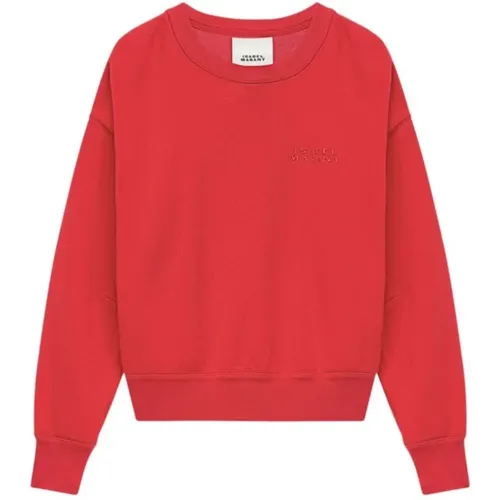 Roter Shad Sweatshirt , Damen, Größe: 2XS - Isabel marant - Modalova