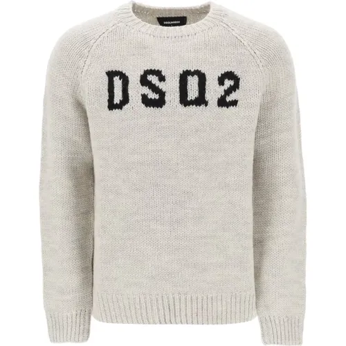 Stylish Knitwear for Men , male, Sizes: XL - Dsquared2 - Modalova