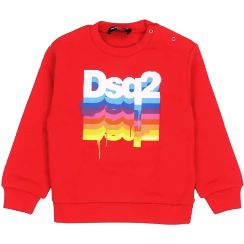 Kinder Sweatshirt mit Druck - Dsquared2 - Modalova