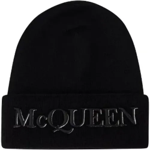 Cotton hats , female, Sizes: ONE SIZE - alexander mcqueen - Modalova