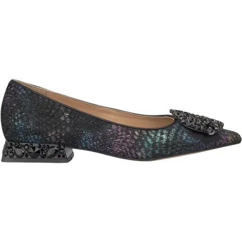 Crystal Ballerina Flats , female, Sizes: 4 UK, 9 UK, 5 UK, 6 UK - Alma en Pena - Modalova