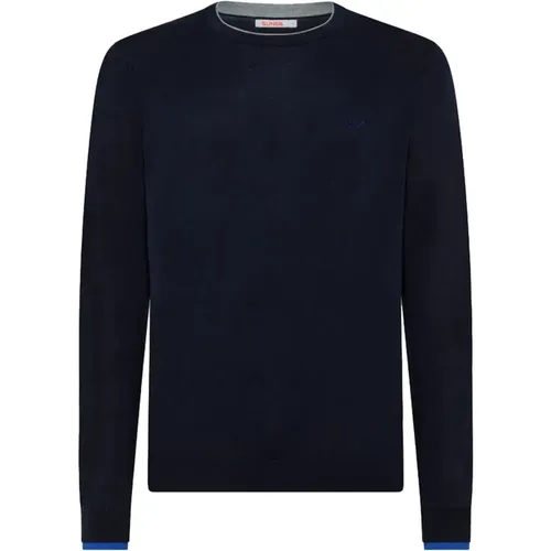 Crewneck Sweater , male, Sizes: M, 2XL, XL, S - Sun68 - Modalova
