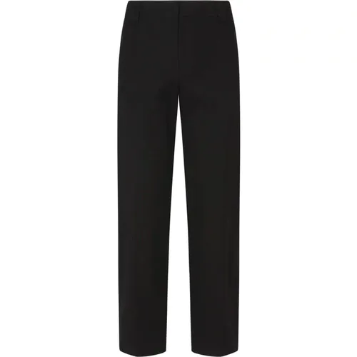 Trousers with Hook, Button, and Zip Closure , male, Sizes: M - Valentino - Modalova