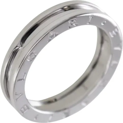 Pre-owned Silver rings , female, Sizes: ONE SIZE - Bvlgari Vintage - Modalova