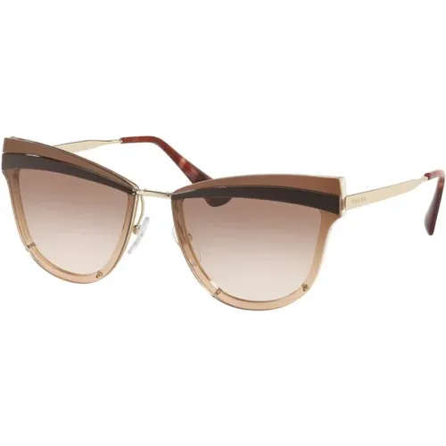 Cat Eye Sunglasses , female, Sizes: 65 MM - Prada - Modalova
