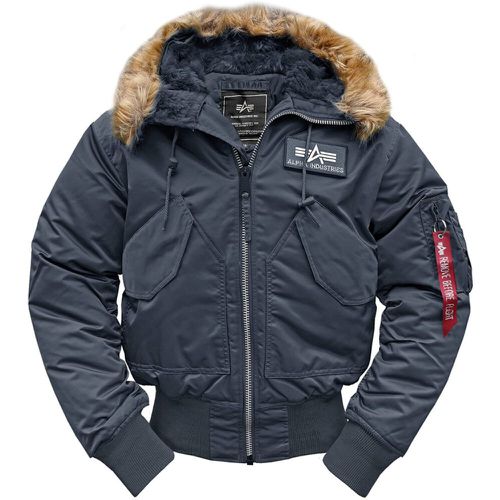 P Hooded Jacket , male, Sizes: S - alpha industries - Modalova