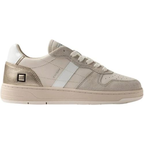 Low-Top Sneaker - . Sneakers Biancoplatino - Gr. 36 (EU) - in - für Damen - D.A.T.E - Modalova