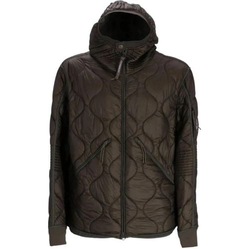 Padded Hooded Jacket - Größe L - CP Company - Modalova