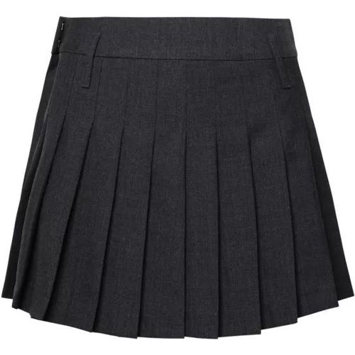 Pleated Miniskirt - Größe 42 - black - Ambush - Modalova