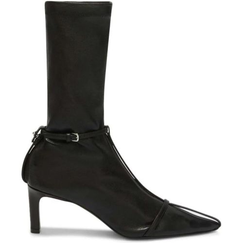 Stiefel - Black Strappy Ankle Boot - Gr. 36 (EU) - in - für Damen - Jil Sander - Modalova