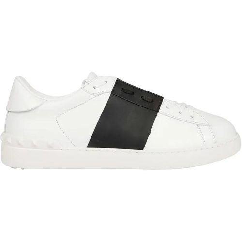 Low-Top Sneaker - Classic Open White Calfskin Sneakers - Gr. 38 (EU) - in - für Damen - Valentino Garavani - Modalova