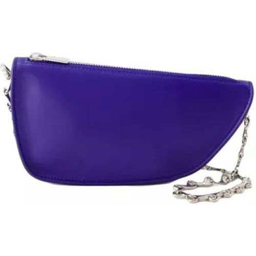 Shopper - Micro Shield Wallet On Chain - Leather - Blue - Gr. unisize - in - für Damen - Burberry - Modalova