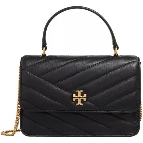 Portemonnaie - Kira Chevron Mini Top Handle Chain Wallet - Gr. unisize - in - für Damen - TORY BURCH - Modalova