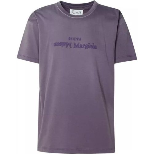 Purple Cotton T-Shirt - Größe L - Maison Margiela - Modalova