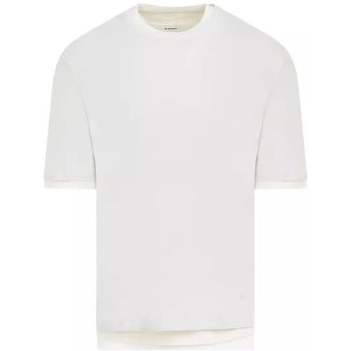 Polar Beige Cotton Kit T-Shirt - Größe M - white - Jil Sander - Modalova