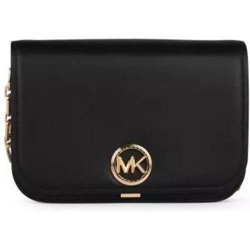 Shopper - Messanger' Black Leather Crossbody Bag - Gr. unisize - in - für Damen - Michael Kors - Modalova