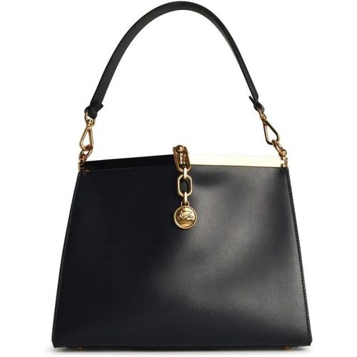 Shopper - Vela' Medium Bag In Smooth Leather - Gr. unisize - in - für Damen - ETRO - Modalova