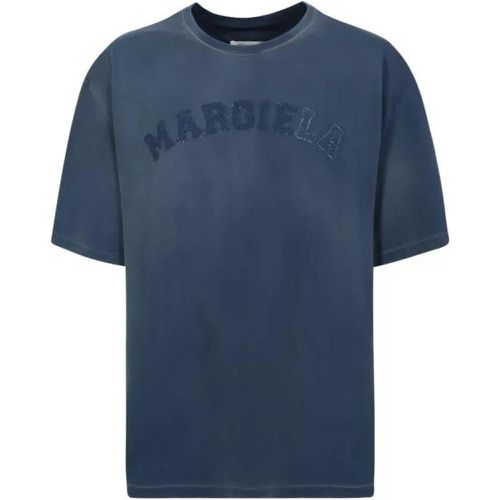 College Short Sleeved T-Shirt - Größe S - blue - Maison Margiela - Modalova