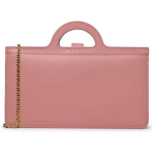 Shopper - Tropicalia' Calf Leather Bag - Gr. unisize - in Rosa - für Damen - Marni - Modalova